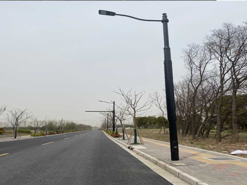 子长市上海综合杆 太阳能路灯工程